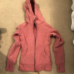 lululemon zip up scuba hoodie